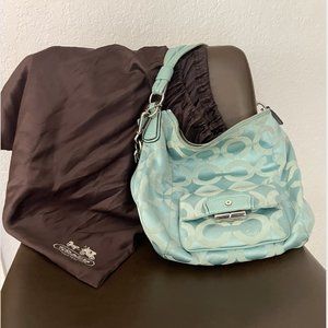 Coach Kristine - CrossBody Hobo Bag - Blue